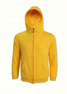 Sweat-shirts unisexes décontractés en tissu CVC épais, coton uni, pour l'automne, confortables, sportifs, logo personnalisé, ODM - Product Image 4