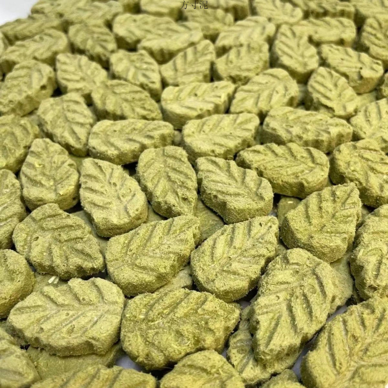 Cat grass cakes leaf