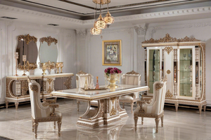 French Style Hand Crafted Dining Room Furniture Classic Solid Teak Wood Dining Room Furniture Collection Manufacturer Exporter - Product Image 5