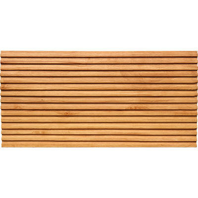 One cm thin strip-rubber wood flat - 300*600