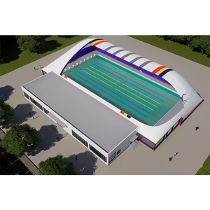 Factory Outlet Inflatable Dome Large Architecture Membrane School Sports Air Domes Tent Indoor Football <b>Playground</b> Sport Court - Product Image 2