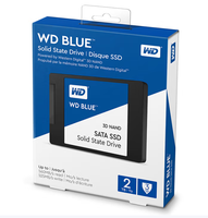 W-D Blue 2TB SA510 SATA Internal SSD III 6 Gb/s 2.5 inci 7mm Solid State Drive WDS200T3B0A