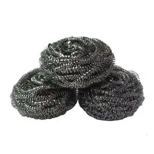 DH-A2-22 מטבח פלדה Scourer ספוג ניקוי כדור פלדת חוט ספוג ספוג כדור