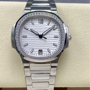 Montre mécanique automatique de luxe pour hommes et femmes, avec cristaux et diamants, lunette sertie de diamants, vente en gros Chine - Product Image 2