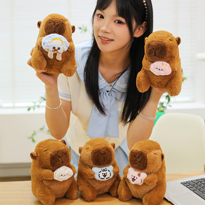 Peluche Capybara Marron, Cadeau Idéal pour la Maison, Convient aux Garçons <span class=keywords><strong>et</strong></span> aux Filles, Peluche Capybara Super Douce, Peluche Capybara Anti-Stress - Product Image 3