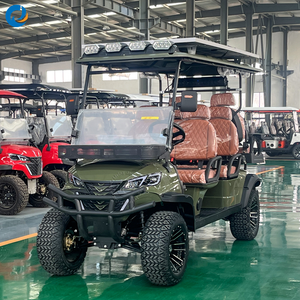 Carrito de Golf Eléctrico de Lujo de 4 Plazas, 4x4 Todoterreno, en Venta - Product Image 2