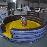 Usine Location Commerciale Sport Jeu Gonflable Rodeo Videur Mécanique Bull Tapis Pour Offre Spéciale