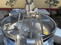 Industriële 500L/800L/1000L Suikersiroop Kookmixer RVS Elektrische Verwarmings- en Roermachine met Omhulde Ketel