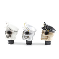 JDM RACING Résine Pirate Crâne Pommeau poignée de voiture décoration