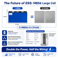 Batería de Litio Original Mb56 Lf628 de 8000 Ciclos, Sistema de Almacenamiento de Energía Industrial Ess 628ah de Alta Potencia Ddp, Stock Europeo