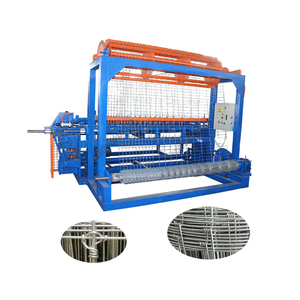 Macchina Automatica <span class=keywords><strong>SADE</strong></span> GF con Motore e PLC per la Produzione di Recinzioni a Maglia Metallica con Giunti a Cerniera, Alta Efficienza per Recinti di Fattorie/Campi per Bestiame - Product Image 6