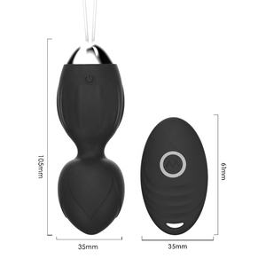 Y.Love Uovo Vibrante per Punto G in Silicone con Telecomando Wireless, Giocattolo Sessuale per Coppie, Stimolatore Vaginale per Esercizi di Kegel - Product Image 2