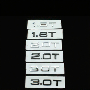 Pegatina con Logotipo para Maletero de Coche ABS, Decoración Trasera para Audi A3 A4 A5 A6 Q3 Q5 - Product Image 3