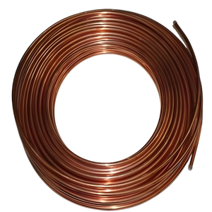 ท่อทองแดง ASTM B88 C10100 แบบขดแบนสำหรับระบบ HVAC ระบบทำความเย็น และระบบประปา พร้อมบริการเชื่อมและดัด - Product Image 2