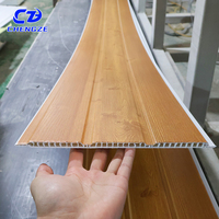 Panneau de plafond en PVC, panneaux de plafond en plastique imperméables, aspect bois, faciles à installer, panneaux de plafond en PVC