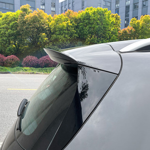 Aileron de coffre arrière Mercedes-Benz GLC-Class X254 en fibre de carbone, texture noir piano, blanc arctique, ABS, type bec de canard - Product Image 3