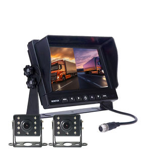 SeemeTech 1080P Monitor de Ré para Carro com Tela IPS de 7 Polegadas, Tela Dividida, Imagem em Imagem, Controle Remoto, Câmera de <span class=keywords><strong>2</strong></span> Canais e Suporte para Cartão TF - Product Image 1