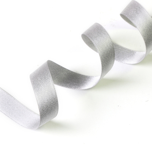 Nhà Máy Bán Bạc Kim Loại 100% <span class=keywords><strong>Polyester</strong></span> Satin <span class=keywords><strong>Ribbon</strong></span> - Product Image 5