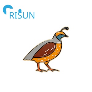 Broches <span class=keywords><strong>de</strong></span> Esmalte con Cabeza <span class=keywords><strong>de</strong></span> Codorniz Blanca al por Mayor, Pin para Amantes <span class=keywords><strong>de</strong></span> las Aves, Pin Personalizado <span class=keywords><strong>de</strong></span> Codorniz <span class=keywords><strong>de</strong></span> <span class=keywords><strong>California</strong></span> - Product Image 5