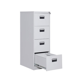 Vente flash : Armoire de classement en acier à 4 tiroirs, design moderne, pour l'école, le gouvernement et la famille, mobilier de bureau universel en métal - Product Image 5