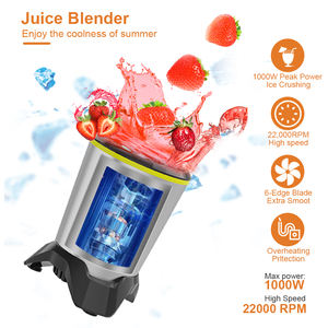 Chulux Blender高速1000Wコーヒーグラインダー、ブレンドおよび研削低ノイズTritanBPAフリーアルミニウムハウジング - Product Image 2