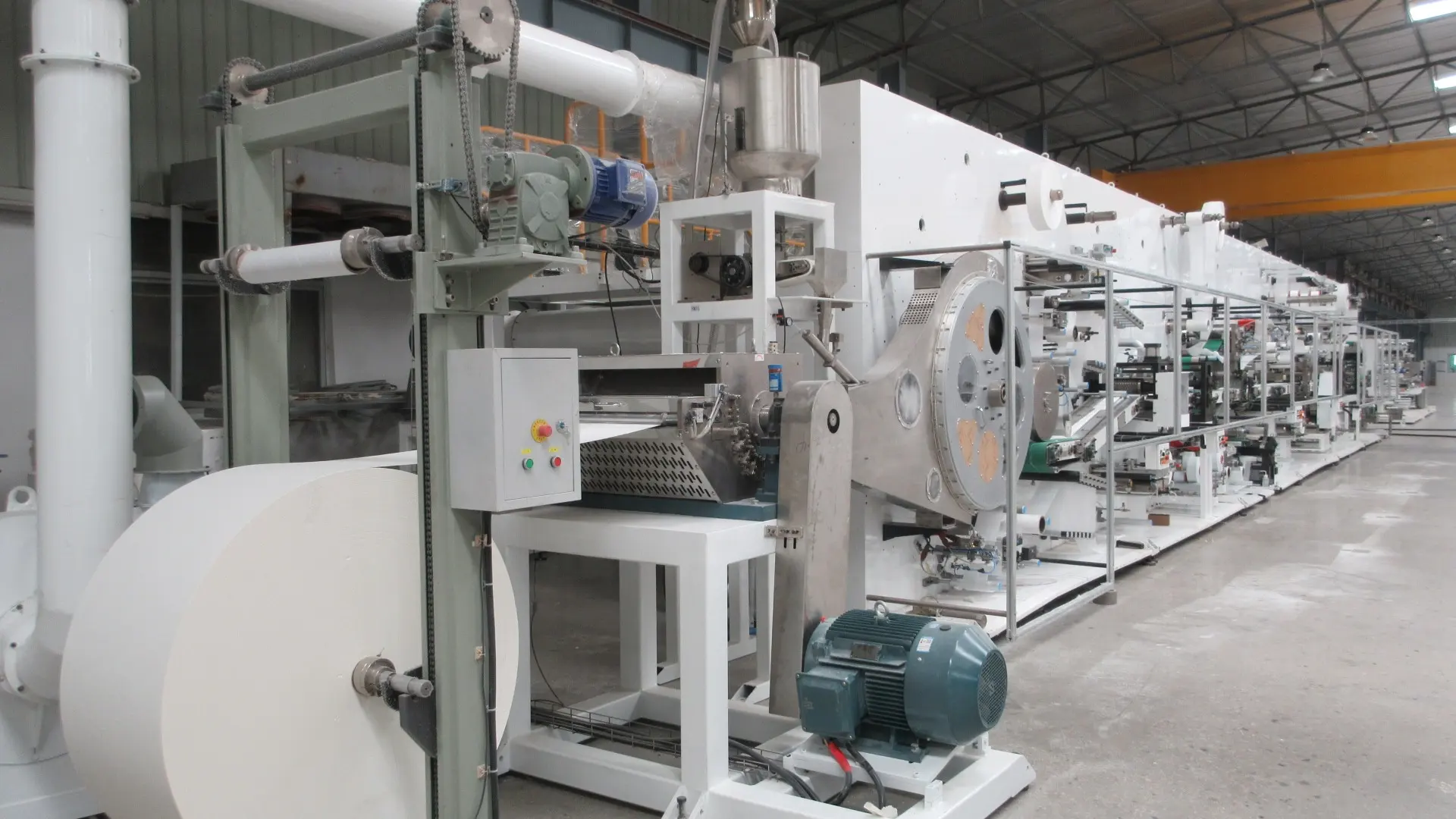 WELLDONE T Type Full Servo Baby Diaper Production Line New diaper machine manufacturer fully automatic