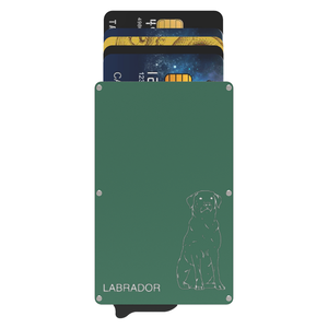 Aluminum slim card holder <b>RFID</b> blocking minimalist <b>wallet</b> Business <b>men</b> credit card <b>wallet</b> Kaisca fashion card holder - Product Image 1