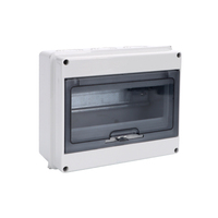 Boîte de distribution HT-8 intelligente Petite boîte de distribution vide multifonctionnelle en plastique ABS basse tension et étanche
