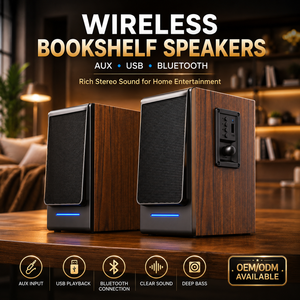Universal Wire Led Wooden <span class=keywords><strong>Hifi</strong></span> 20 Multimedia Tablet <span class=keywords><strong>PC</strong></span> Sistema de altavoces para computadora portátil - Product Image 1