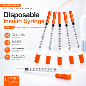 <span class=keywords><strong>Jeringa</strong></span> de <span class=keywords><strong>Insulina</strong></span> Veterinaria Reutilizable con Blíster Estéril de 0.3, <span class=keywords><strong>0.5</strong></span> y 1 ml, Precio de Fábrica, con Esternidad Interior - Product Image 2