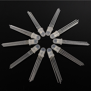 Diode <span class=keywords><strong>LED</strong></span> Jstroni 4 broches 5mm Rgb avec lentille diffuse à anode commune 4 broches F5 lumière <span class=keywords><strong>LED</strong></span> tricolore - Product Image 4