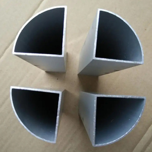 Tubos de aluminio triangulares de tubo redondo de cuarto de aluminio de diferentes tamaños personalizados - Product Image 5