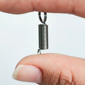 Koil baja Premium, pegas ekstensi kecil meruncing elastisitas kuat tahan korosi penggunaan industri 10 + tahun 100mm diperpanjang - Product Image 1