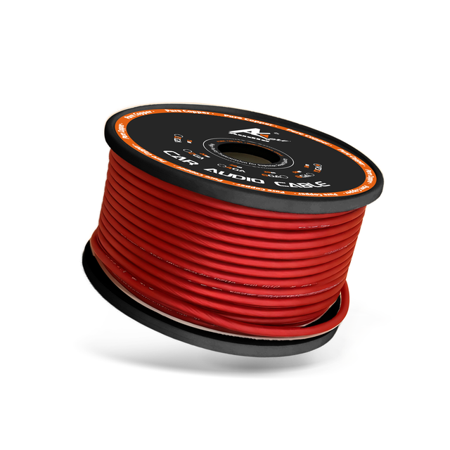 OFC-10GA Car Audio Power Cord, Car Modification Amplifier, 10GA Audio Power Cord, High-power High Temperature Cable