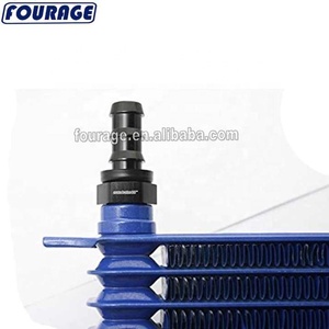 90 độ nhôm làm mát dầu phù hợp an6 an8 AN10 AN12 để Metric m22x1.5 đẩy vào vòi barb phù hợp Bộ chuyển đổi - Product Image 6