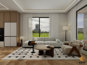 Casa Prefabricada de Acero Ligero de 2 Pisos, 3 Dormitorios, 3 Baños, Moderna, Dúplex, de Ensamblaje Rápido, con Energía Solar, Ecológica, para Vivienda en Parque - Product Image 2