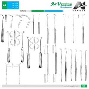 A-1 VERITAS Instrumentos Quirúrgicos ENT de Acero Inoxidable de Precisión, Juego de Instrumentos para Estómago, Intestino y Recto, Manejo Seguro, CE - Product Image 1
