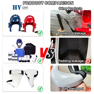 Set Completo de Equipo de Protección para <span class=keywords><strong>Taekwondo</strong></span> y Artes Marciales con <span class=keywords><strong>Casco</strong></span>, Careta y Protector Corporal - Product Image 4