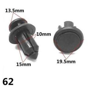 China Wholesale Fastener <b>Car</b> 3 mm 4mm 6mm Ratchet Round Flat <b>Clips</b> White Nylon Plastic Snap Head Rivets Push Rivet - Product Image 2