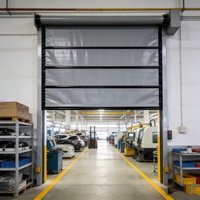 Tissu de bâche industrielle en PVC tissé 900 GSM, résistant aux UV, anti-moisissure, antistatique, pour environnements difficiles