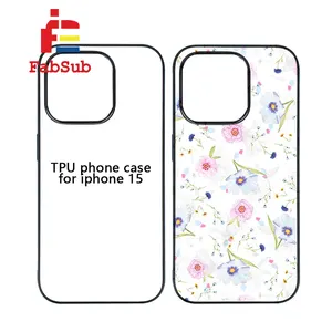 2D TPU gehärtetes Glas Handy hülle Sublimation Rohlinge Handy hülle für benutzer definierte Druck Sublimation Handy hüllen