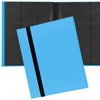 Classeur de cartes personnalisé Best Vault Games X à 9 pochettes pour cartes de sport (baseball, football) et PTCG, avec sangle élastique