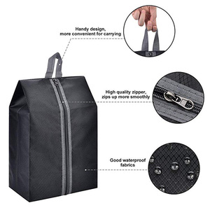 Regalo personalizzato nero per la promozione di moda salvaspazio di spazio impermeabile <span class=keywords><strong>da</strong></span> donna <span class=keywords><strong>da</strong></span> uomo grande <span class=keywords><strong>borsa</strong></span> per scarpe <span class=keywords><strong>da</strong></span> <span class=keywords><strong>viaggio</strong></span> - Product Image 4