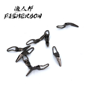 Hameçon à attacher en acier inoxydable, accessoire de bricolage couleur bronze pour la pêche en eau salée, fournitures de matériel de pêche - Product Image 2