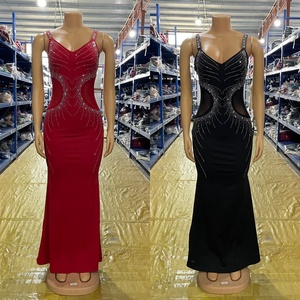 En Stock CY901542 Robe Amincissante Rouge Superbe Moulante <span class=keywords><strong>Tenue</strong></span> de Noël <span class=keywords><strong>Femme</strong></span> Robe de Soirée Événements Fête 2025 - Product Image 2