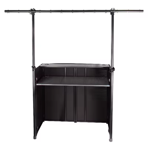 FS007B Yinyu Système <span class=keywords><strong>de</strong></span> support <span class=keywords><strong>de</strong></span> façade DJ professionnel avec barre lumineuse <span class=keywords><strong>de</strong></span> support TV et pieds réglables Configuration DJ complète pliable en acier - Product Image 3