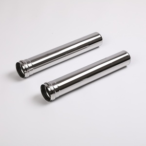 Tuyau de poêle à granulés de <span class=keywords><strong>80</strong></span> <span class=keywords><strong>mm</strong></span>, cheminée en acier inoxydable à paroi simple de 500 <span class=keywords><strong>mm</strong></span>, tuyau de ventilation des gaz de combustion - Product Image 4