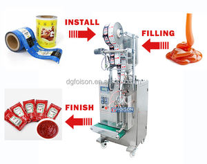 Mesin Kantong Sampo Krim Cair, Kustom Losion Deterjen Gel Tangan Kemasan Makanan Penghitung - Product Image 6