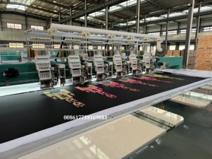 Top Mô Hình Galaxy 2025 906 906 Phẳng Chenille Laser Cording Thêu Máy Váy Phù Hợp Với Hàng May Mặc Áo Cánh <span class=keywords><strong>Dahao</strong></span> Hệ Thống Kiểm Soát - Product Image 2