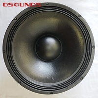 Haut-parleur médium-grave de 15 pouces 157508F à faible coût et haute qualité, bobine vocale de 3 pouces, puissance de 600 W RMS pour haut-parleur audio professionnel